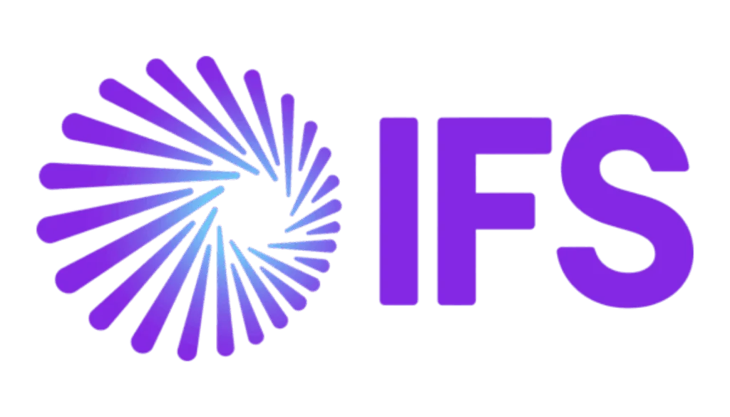 IFS logo purple roundel