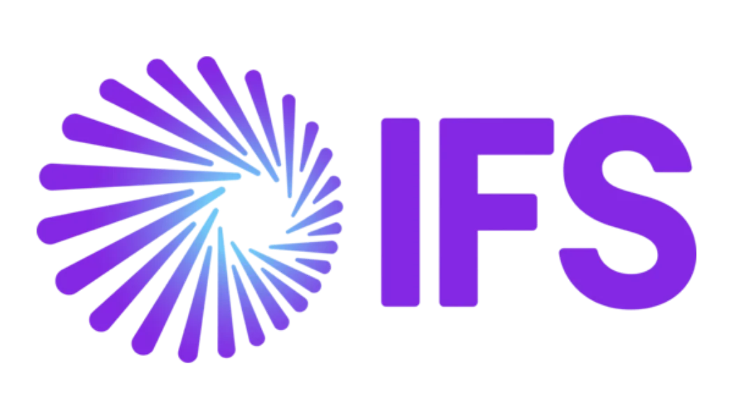 IFS logo purple roundel