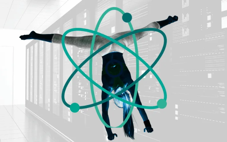 Gymnast quantum tangle